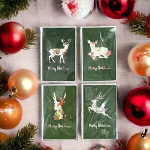 4 pcs Bundle Christmas cards